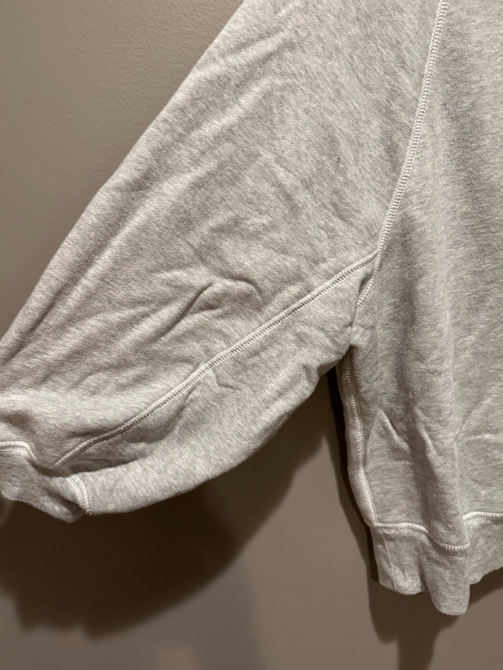 aerie Heather Gray Pullover Sweatshirt - Picture 3 of 4